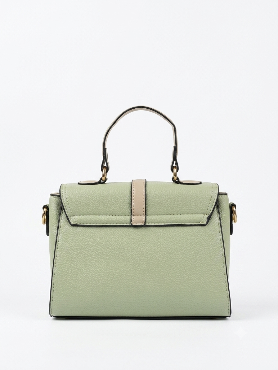 Rise&Roar × Angeline "Sage Bloom" Structured Satchel