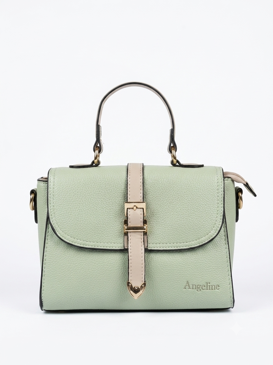 Rise&Roar × Angeline "Sage Bloom" Structured Satchel